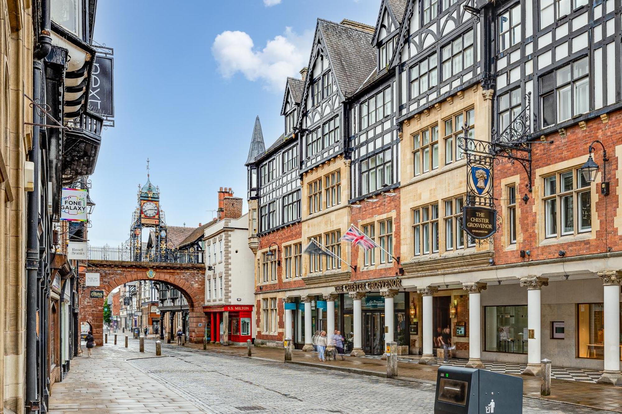 Insta-Worthy Loft On Historic Chester Rows, Sleeps 4 & Free Parking Buitenkant foto